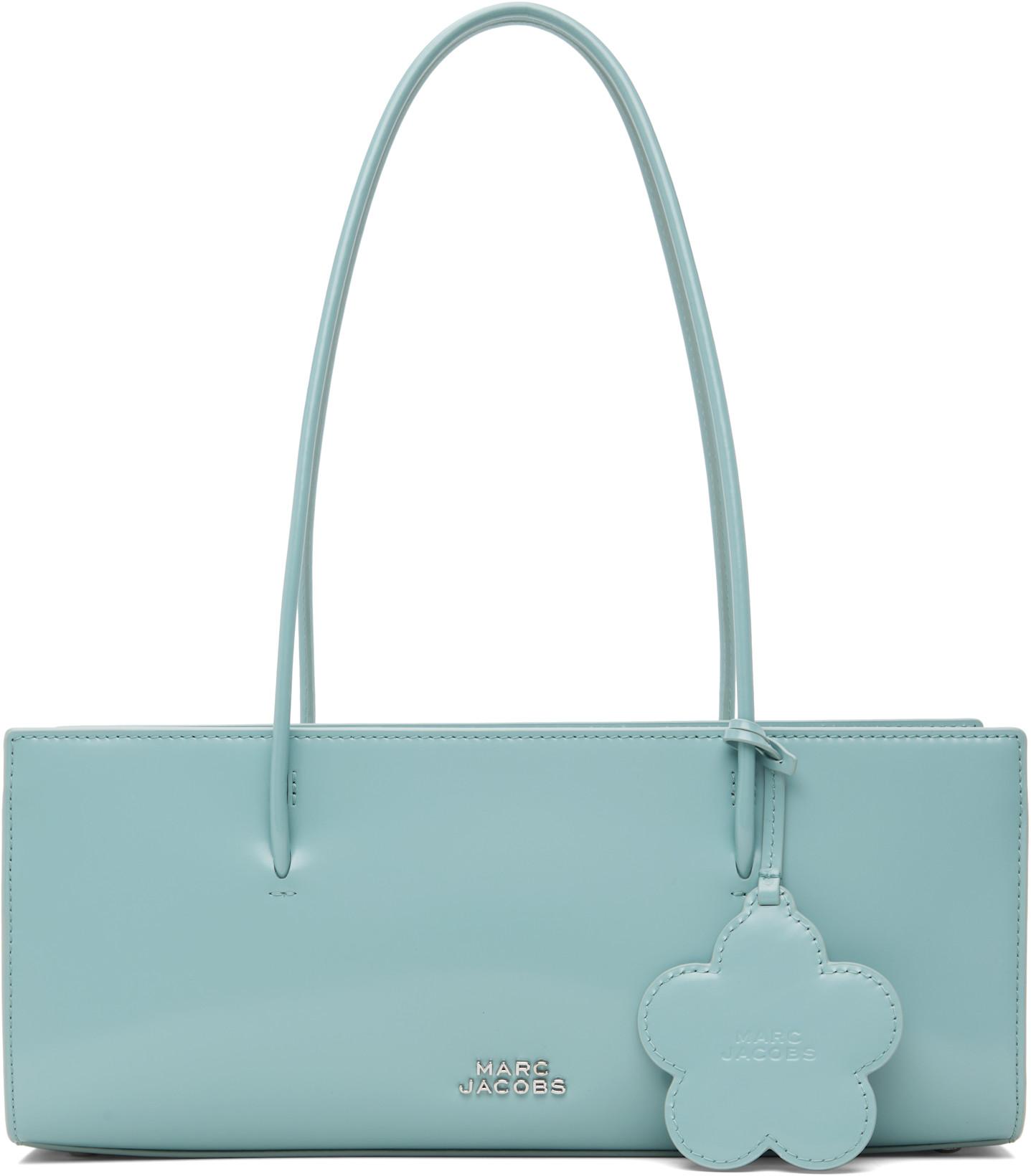 Blue 'The Glam Mirror Satchel' Bag by MARC JACOBS
