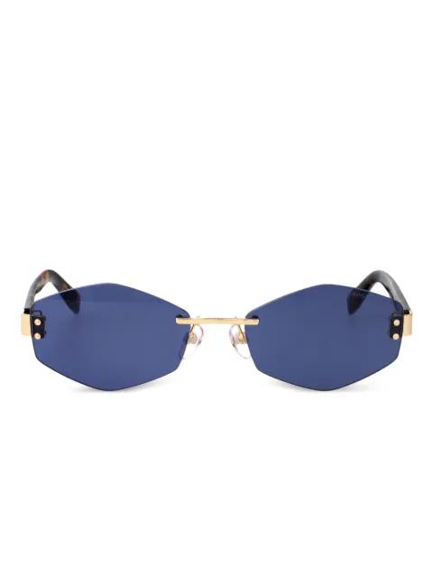 Air geometric-rimless sunglasses by MARC JACOBS EYEWEAR