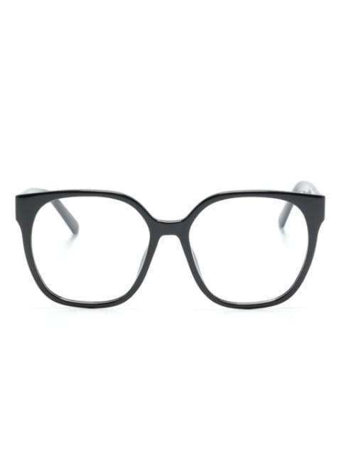 oval-frame glasses by MARC JACOBS EYEWEAR