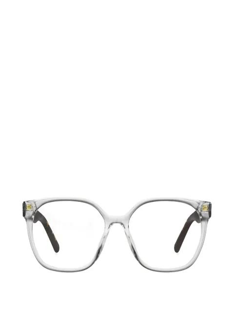 square-frame glasses by MARC JACOBS EYEWEAR