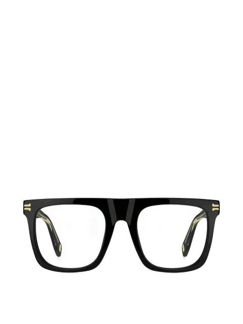 square full-rim glasses by MARC JACOBS EYEWEAR