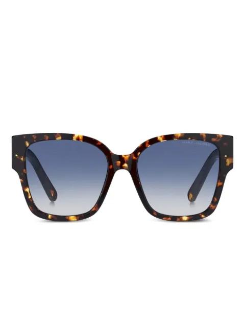 tortoiseshell-pattern sunglasses by MARC JACOBS EYEWEAR
