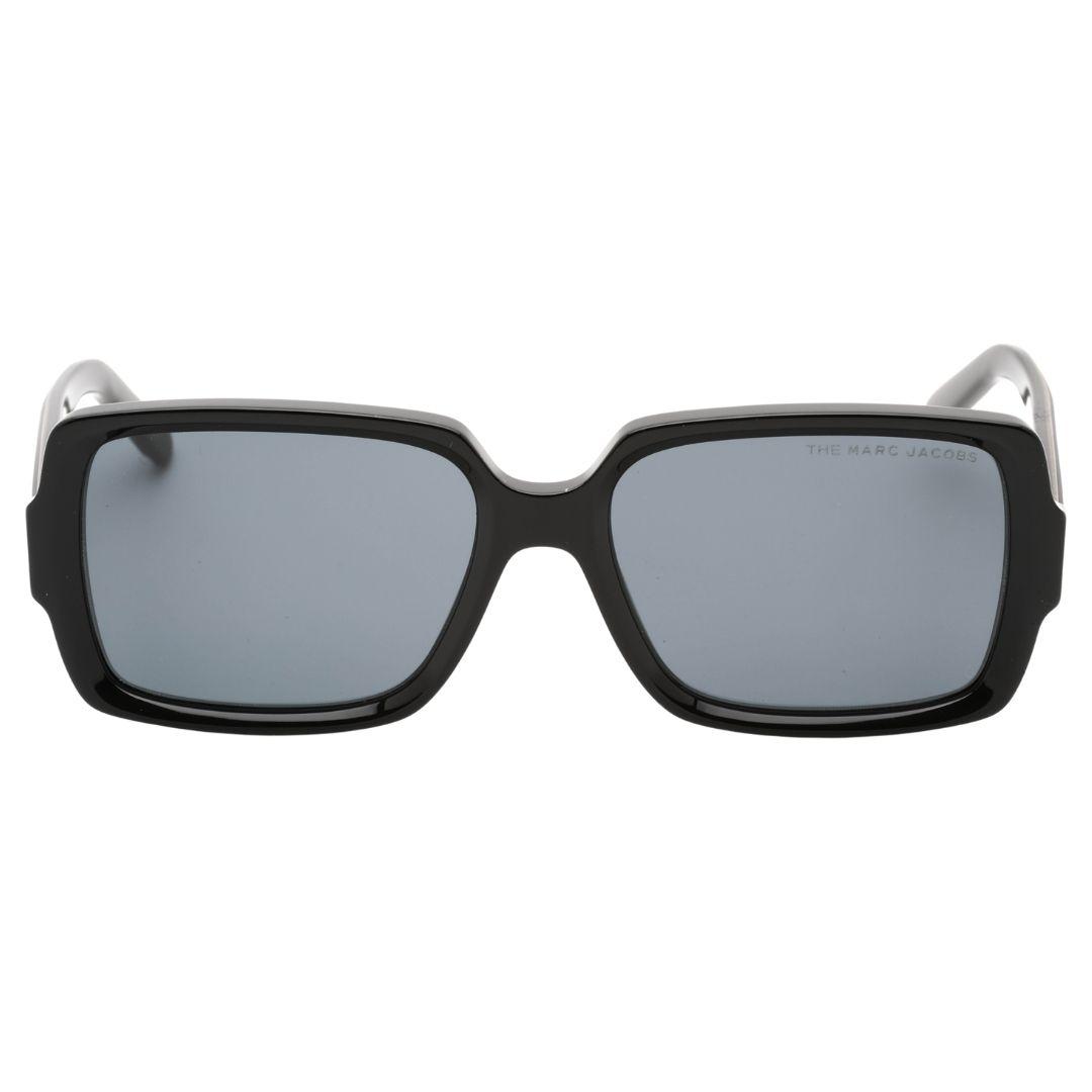 Grey Lensed Black Sunglasses by MARC JACOBS
