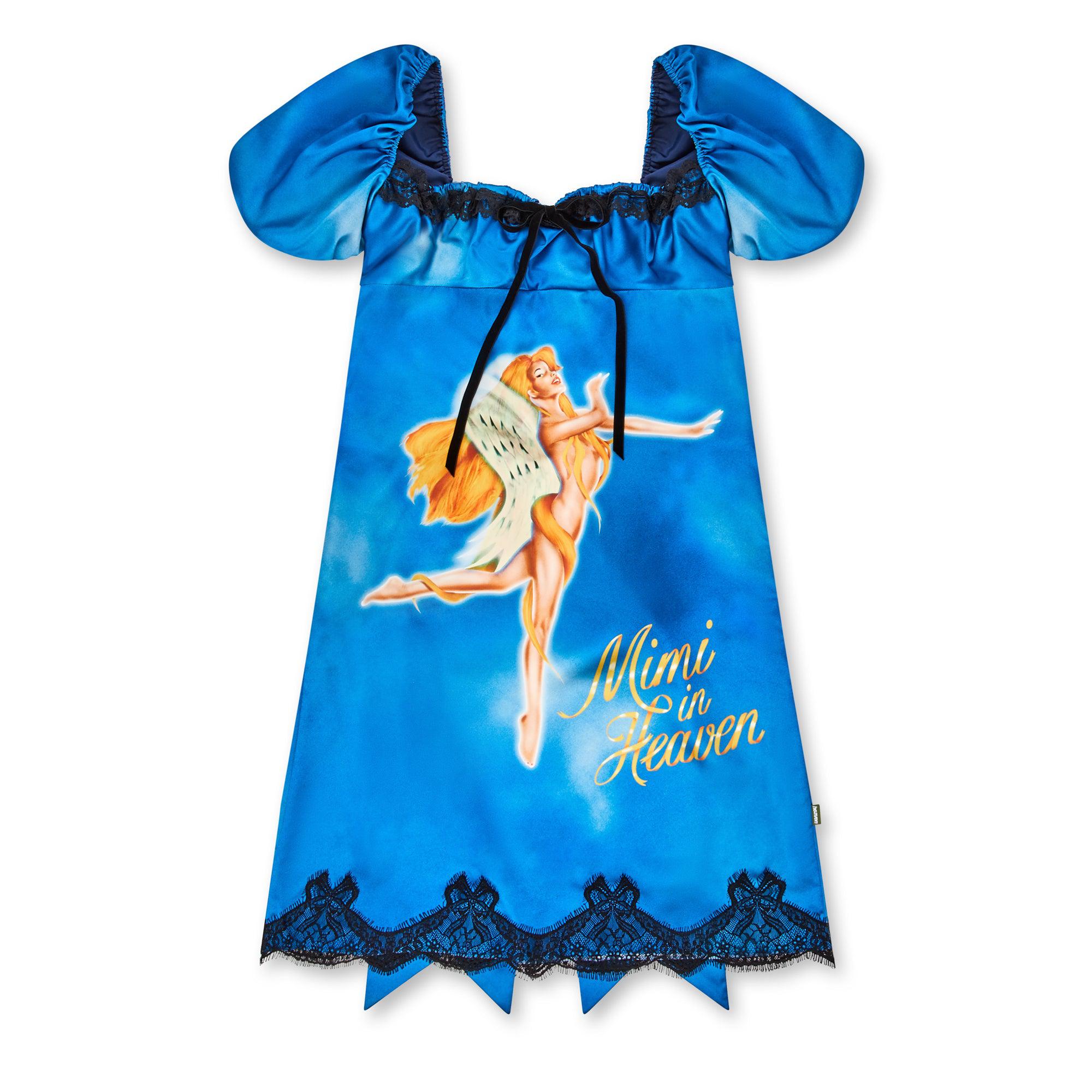 Heaven by Marc Jacobs - Women’s ’Mimi In Heaven’ Babydoll Dress - (Blue) by MARC JACOBS HEAVEN