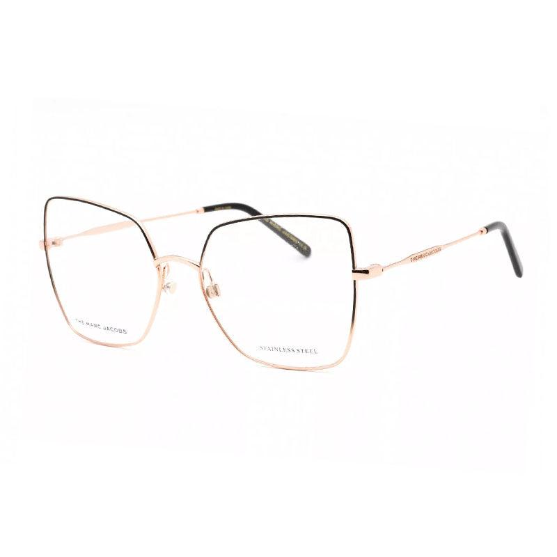 Marc Jacobs Eyeglasses Cat Eye Full Rim, Gold/copperer Frame And Clear Demo Lenses Lens Marc591026S00 by MARC JACOBS Marc Jacobs Eyeglasses Cat Eye Full Rim, Gold/copperer Frame And Clear Demo Lenses Lens Marc591026S00 by MARC JACOBS