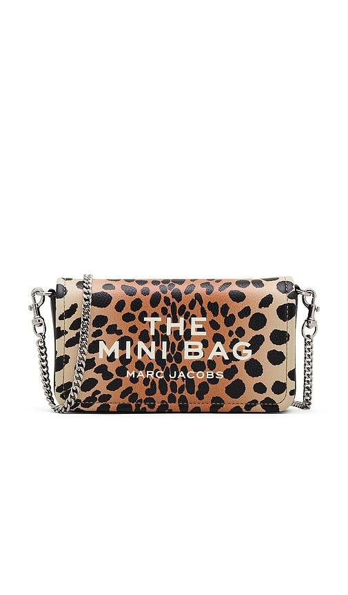 Marc Jacobs The Cheetah Leather Chain Mini Bag in Brown by MARC JACOBS