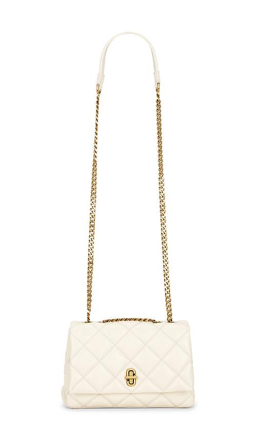 Marc Jacobs The Slim Dual Chain Shoulder in Ivory by MARC JACOBS