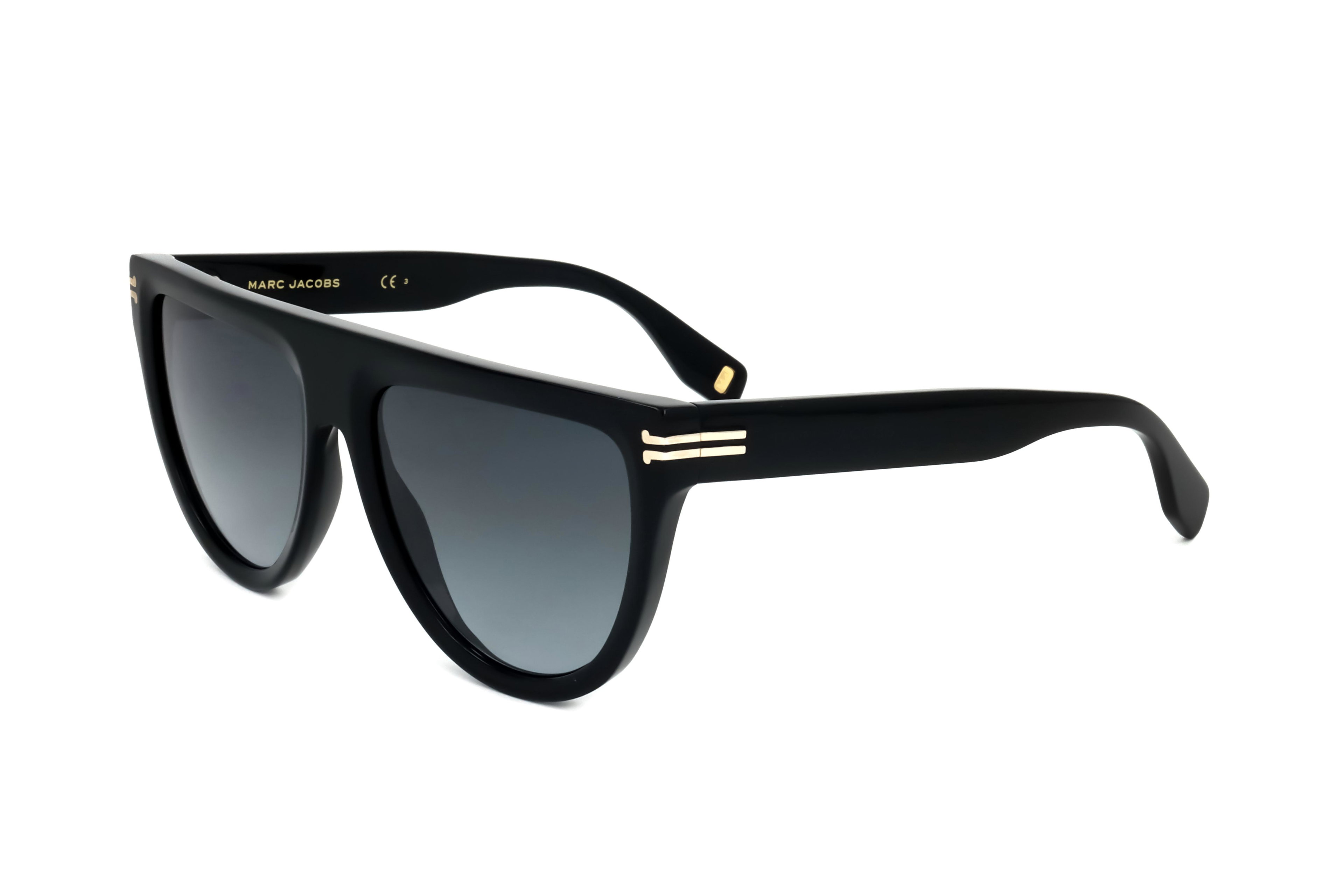 Marc Jacobs Women's 55 mm Black Sunglasses by MARC JACOBS