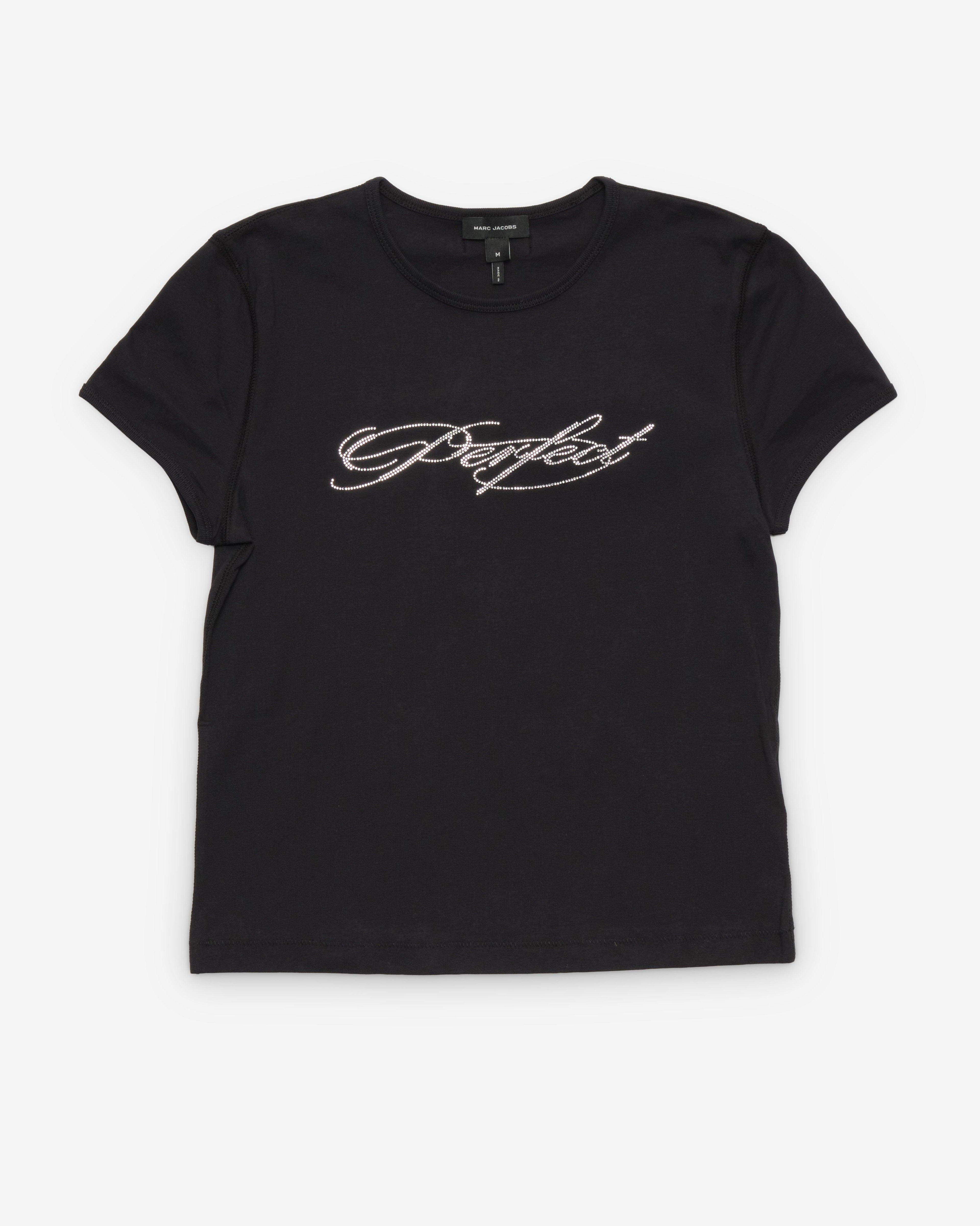 Marc Jacobs - Women's Perfect Shrunken Tee - (Black) by MARC JACOBS