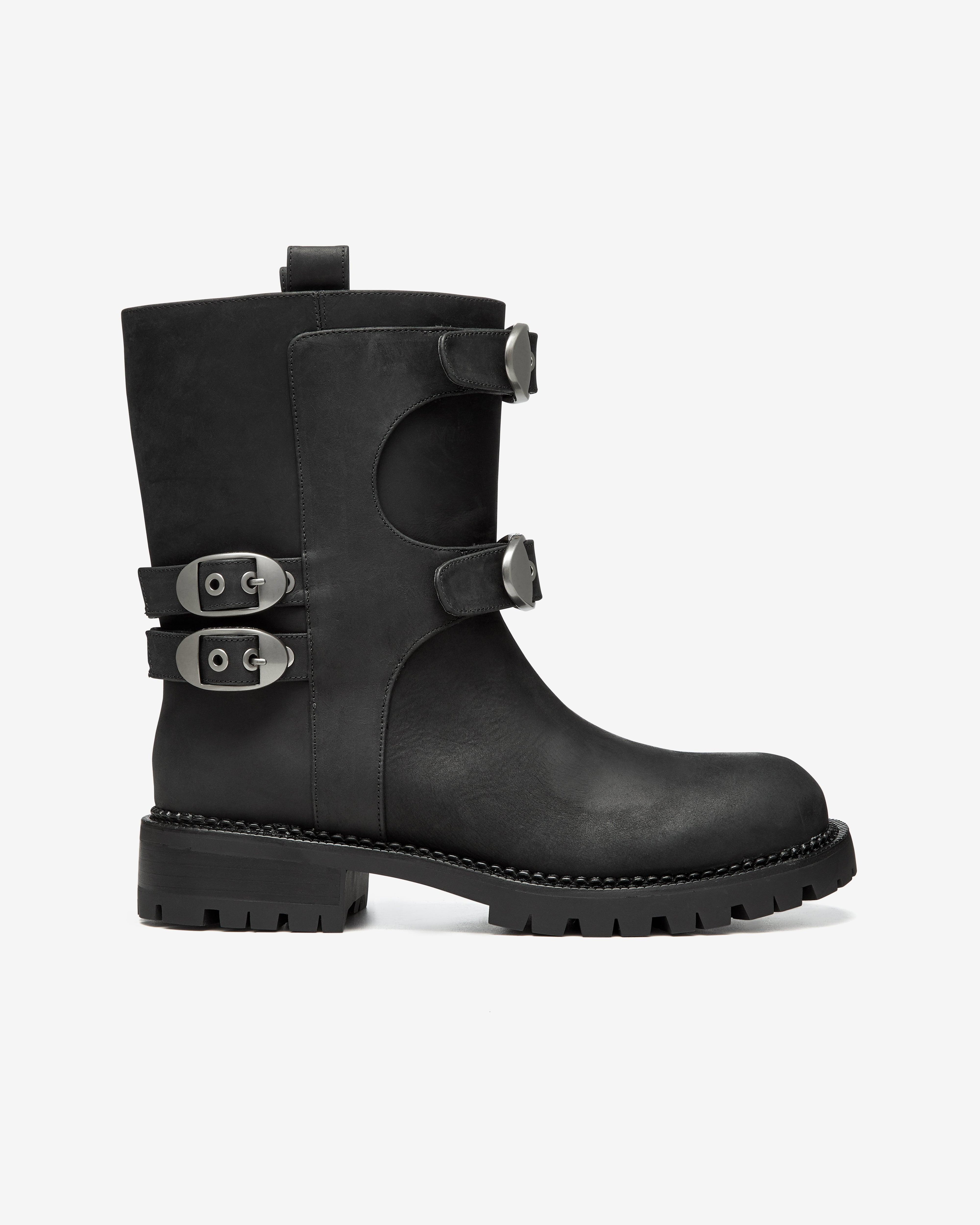 Marc Jacobs - Women's The Kiki Moto Boot - (Black) by MARC JACOBS