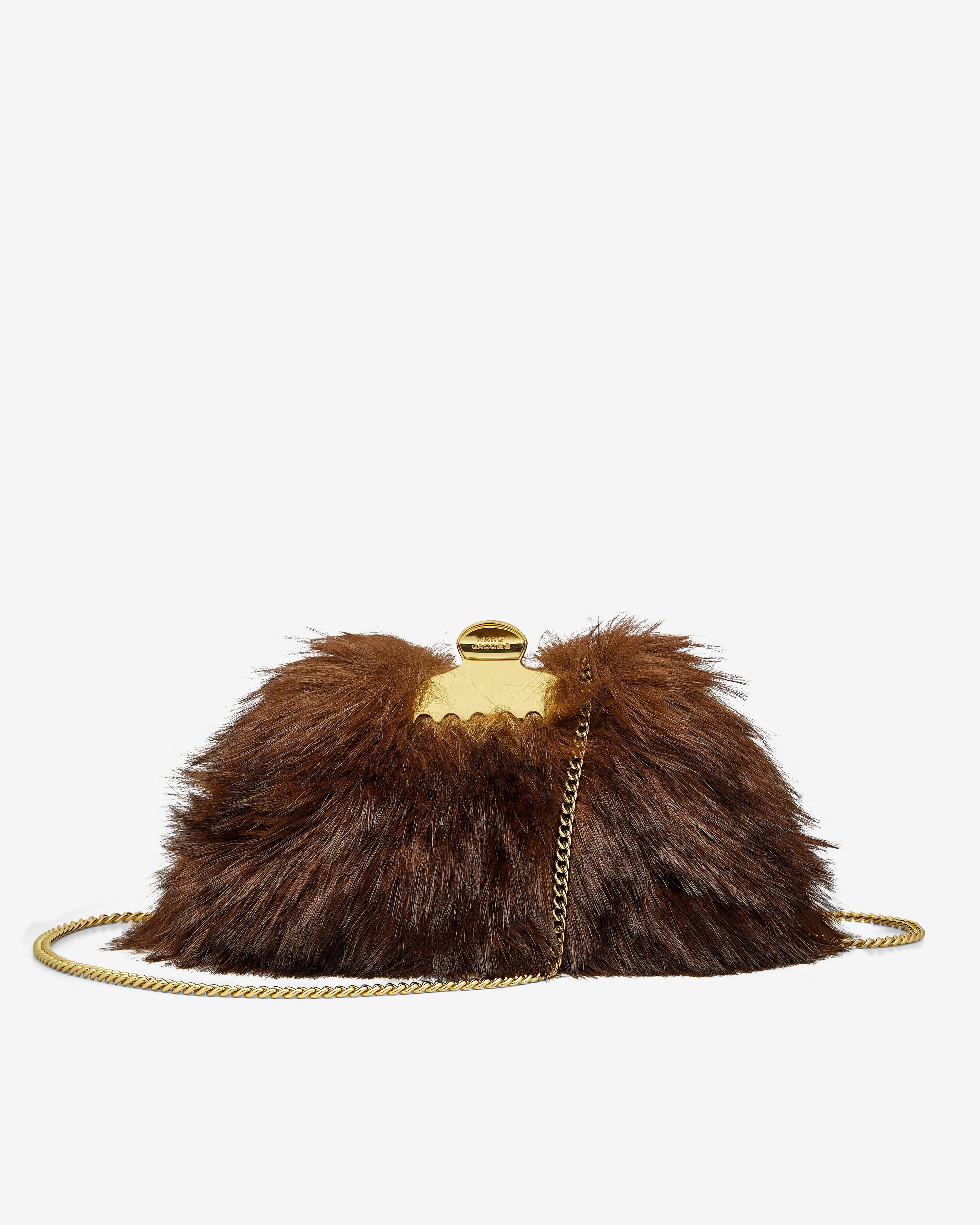 Marc Jacobs - Women's The Small Claw Clip Clutch - (Dark Brown) by MARC JACOBS