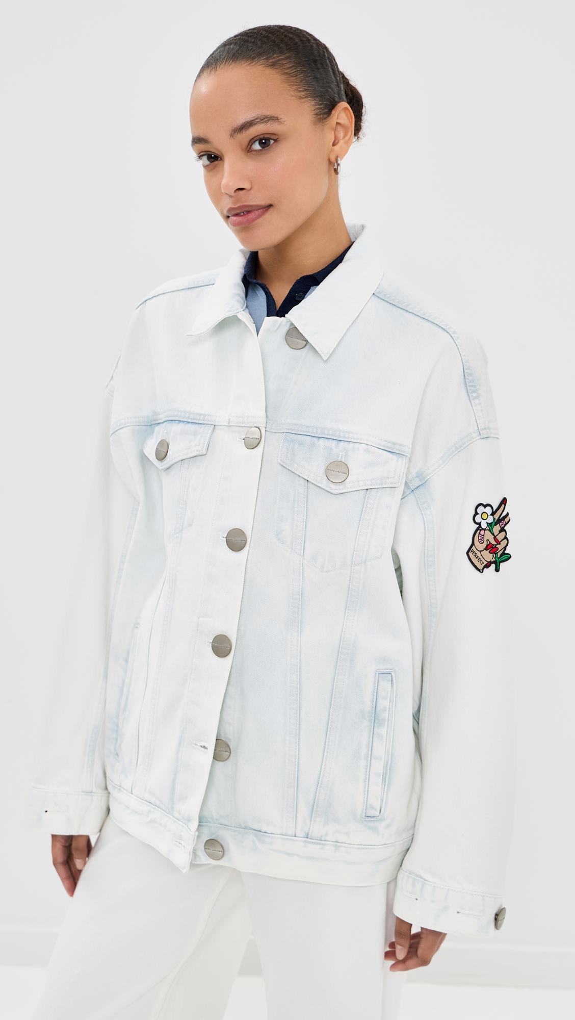 Oversized Denim Trucker Jacket by MARC JACOBS