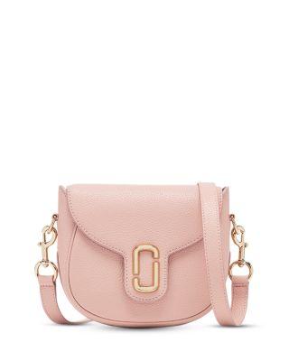 Pebbled Leather Saddle Bag by MARC JACOBS