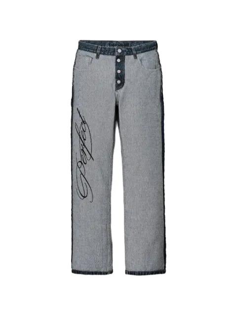 Perfect Imperfect stripe jeans by MARC JACOBS