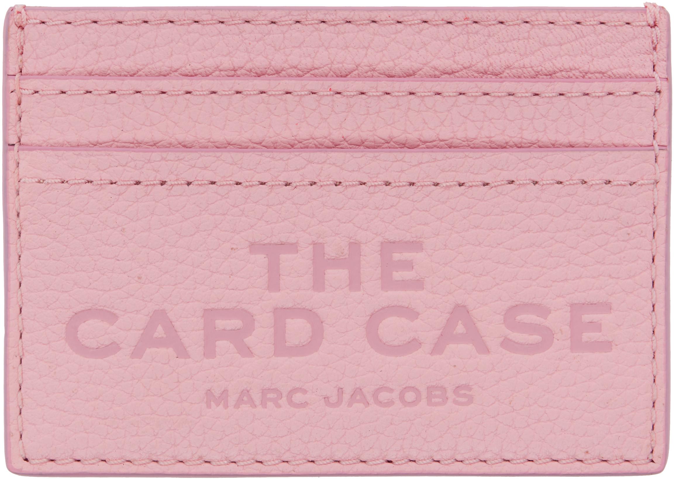 Pink 'The Card Case' Card Holder by MARC JACOBS