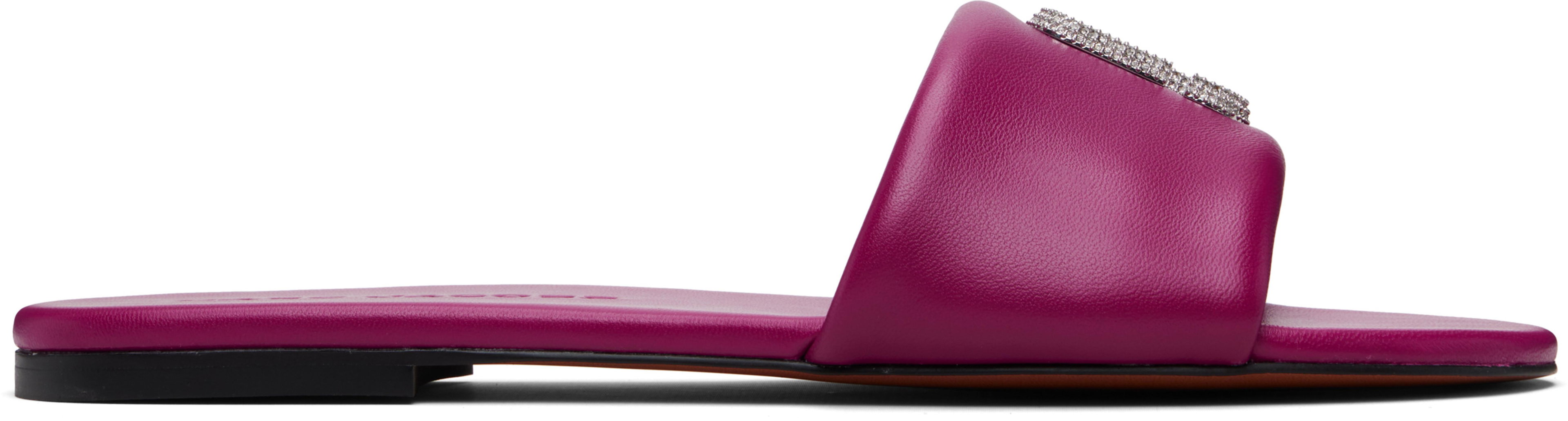 Pink 'The Pave Snapshot' Slides by MARC JACOBS