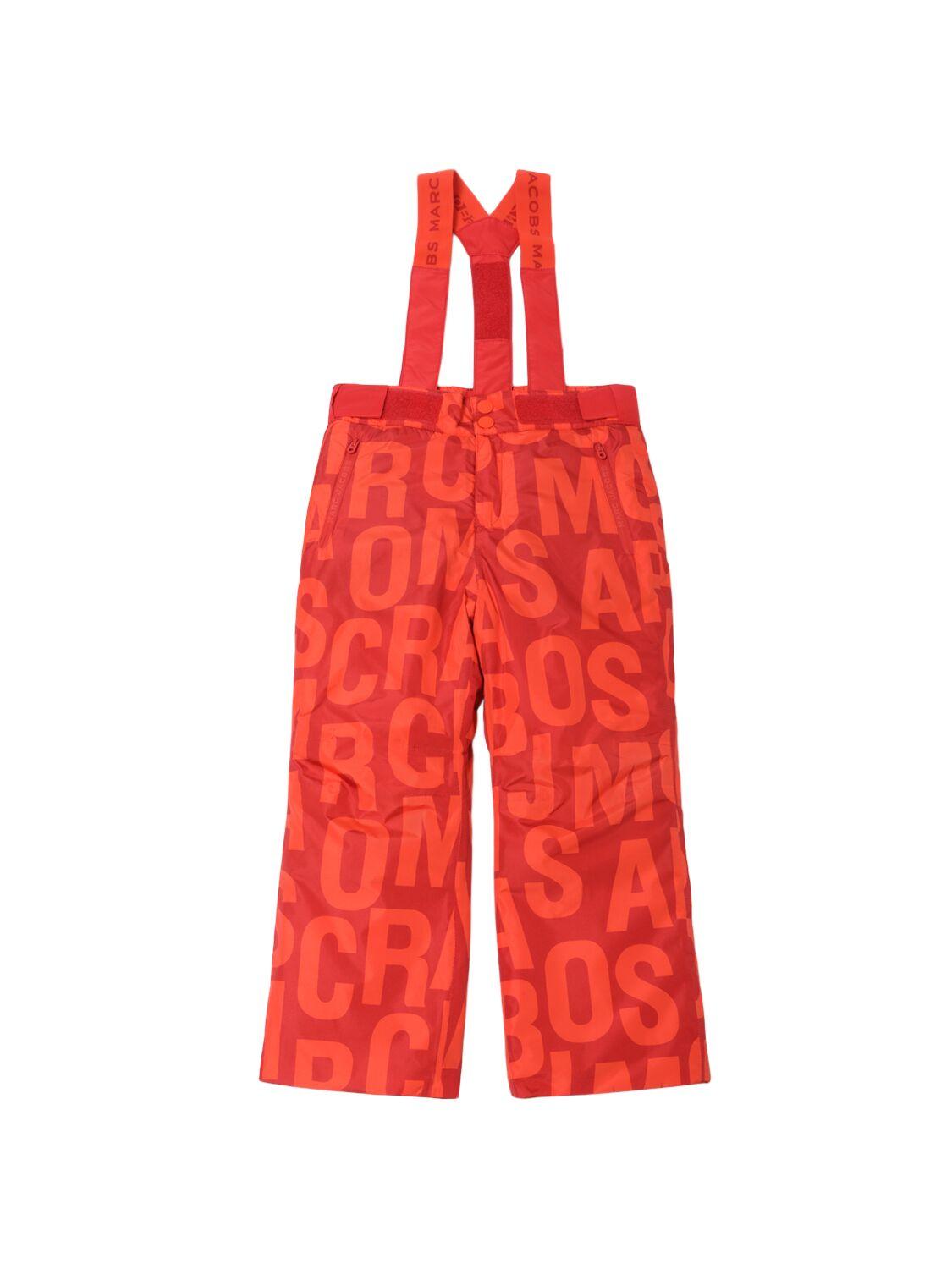 Poly Monogram Ski Pants by MARC JACOBS