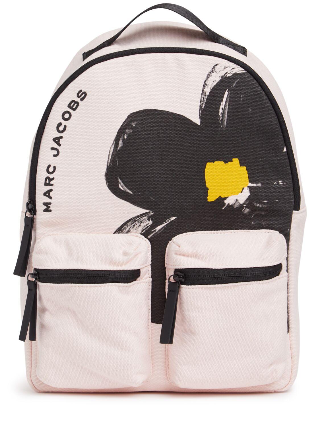 Printed Cotton Canvas Backpack by MARC JACOBS