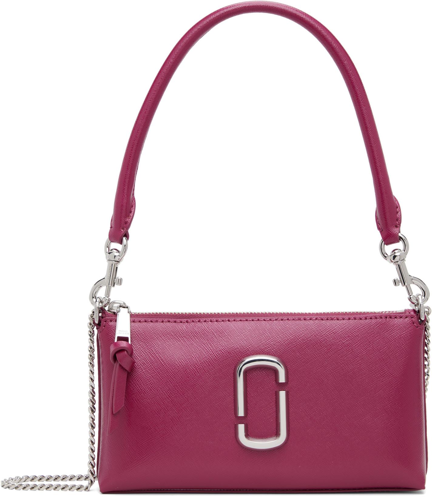 Purple 'The Snapshot DTM' Convertible Shoulder Bag by MARC JACOBS