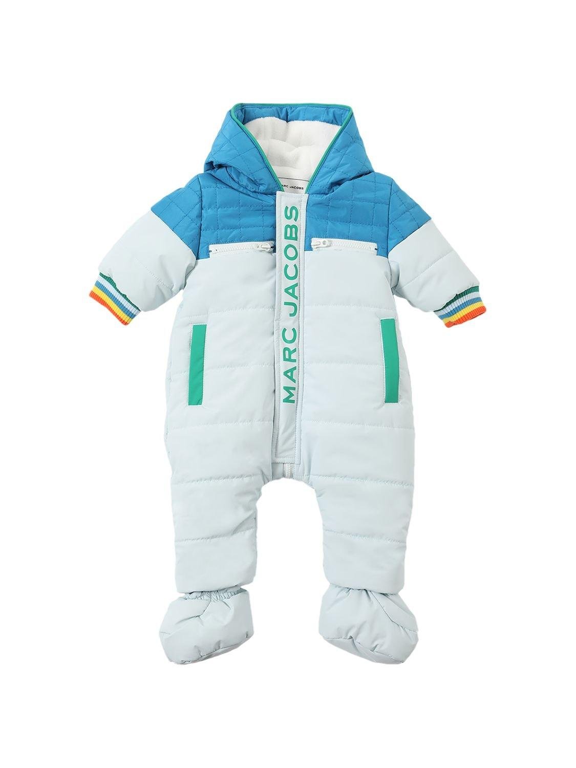 Recycled Nylon Hooded Snowsuit by MARC JACOBS