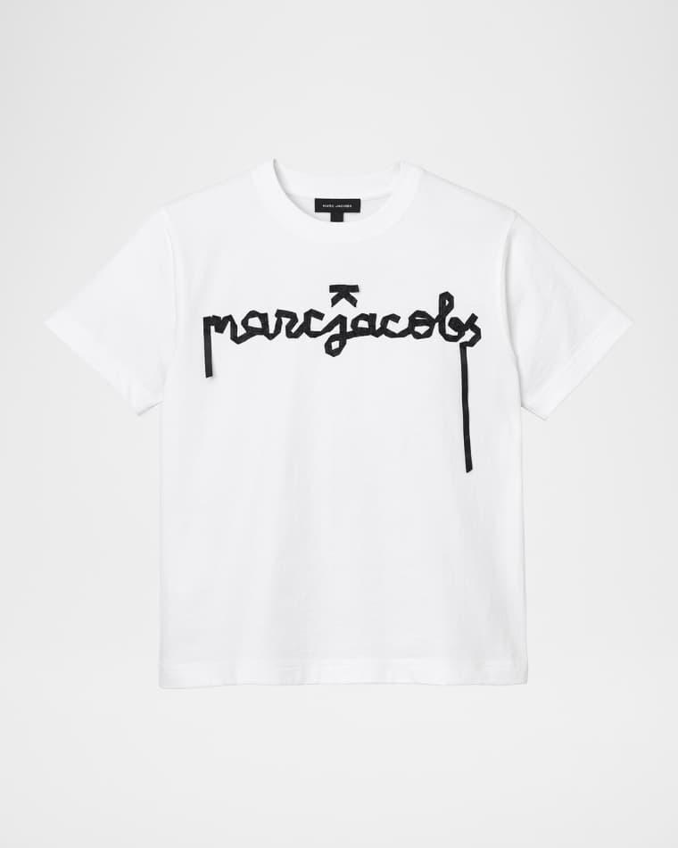 Ribbon Logo Oversized Tee by MARC JACOBS