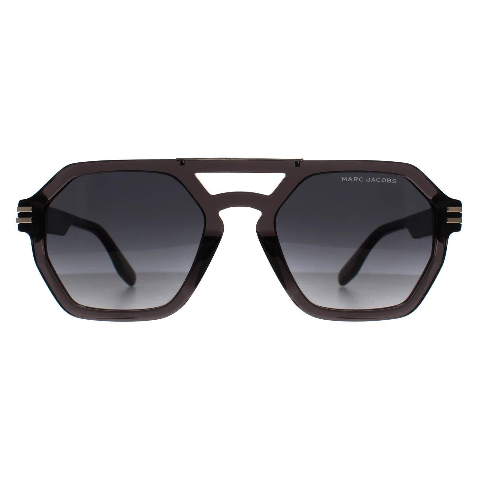 Round Grey Dark Grey Gradient MARC 587/S by MARC JACOBS