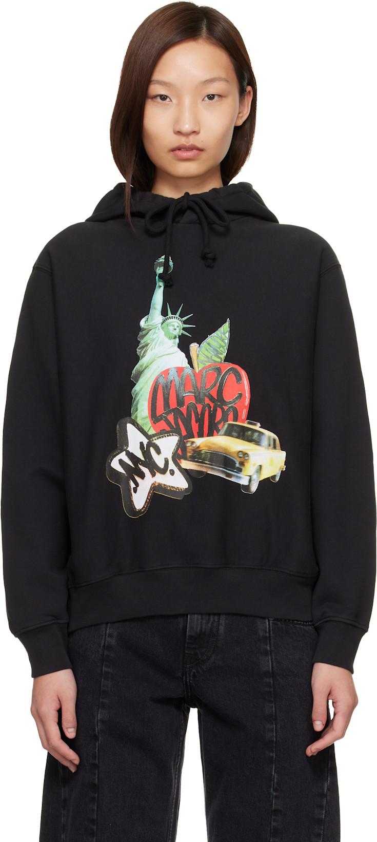 SSENSE Exclusive Black 'The New York' City Hoodie by MARC JACOBS