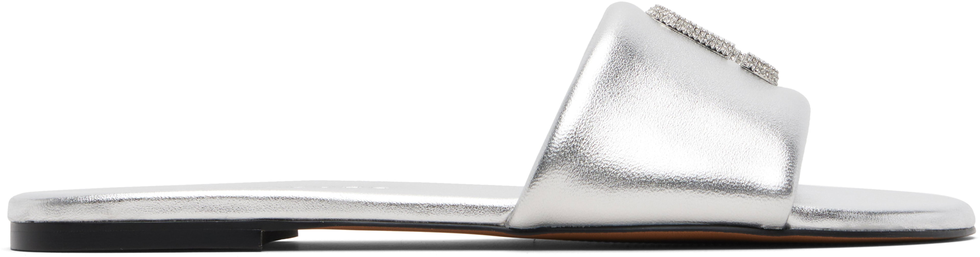 Silver 'The Pave Snapshot' Slides by MARC JACOBS
