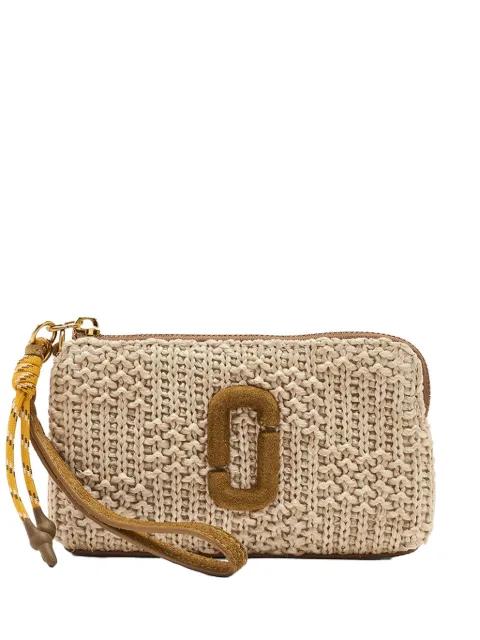 Snapshot woven wristlet bag by MARC JACOBS