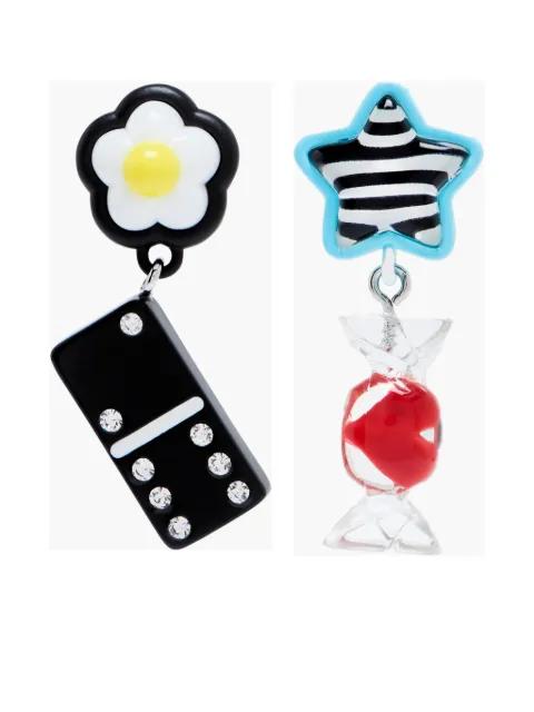 Sticker Charm earrings by MARC JACOBS