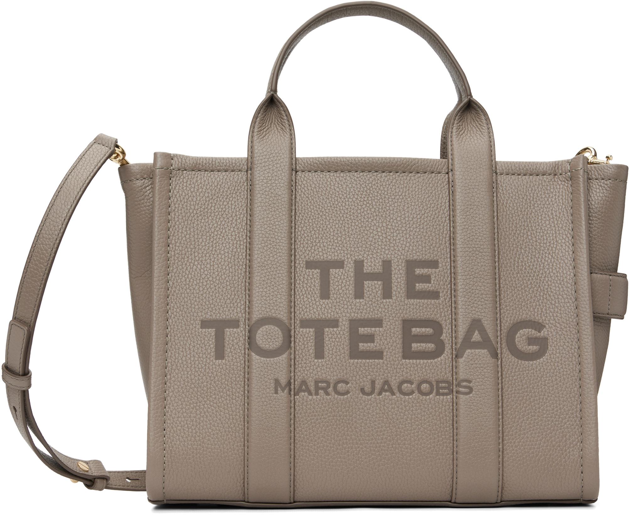 Taupe 'The Leather Medium' Tote by MARC JACOBS