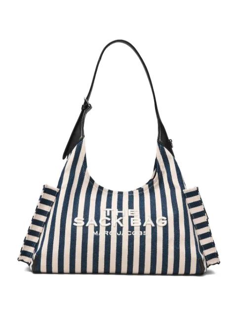 The Belted Canvas striped tote bag by MARC JACOBS