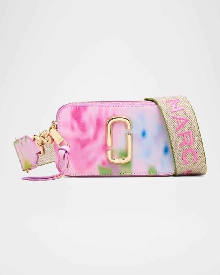 The Blurred Floral Snapshot Crossbody Bag by MARC JACOBS