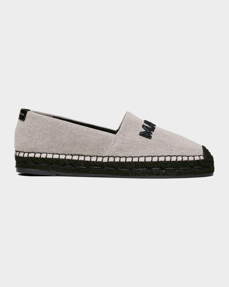 The Canvas Logo Espadrilles by MARC JACOBS