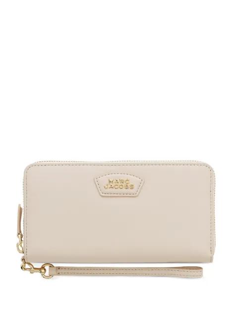 The Continental zip leather wallet by MARC JACOBS