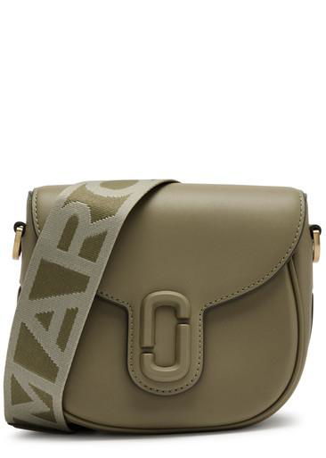 The J Marc small leather saddle bag by MARC JACOBS