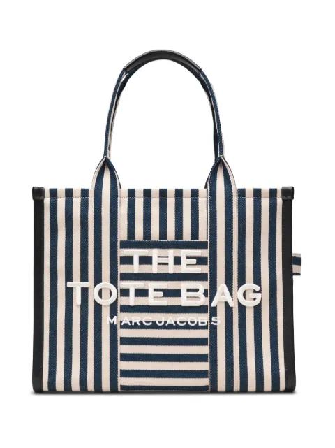 The Large Stripe Canvas tote bag by MARC JACOBS