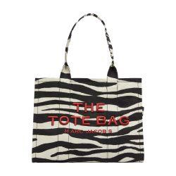 The Large Tote Zebra Canvas bag by MARC JACOBS
