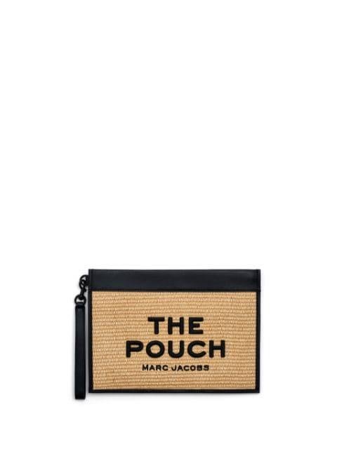 The Large Woven clutch bag by MARC JACOBS