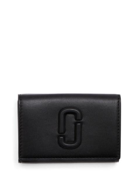 The Leather J Marc tri-fold wallet by MARC JACOBS