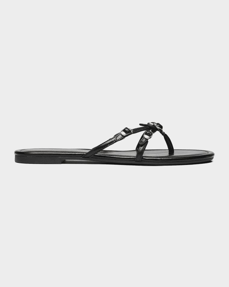 The Leather Kiki Thong Sandals by MARC JACOBS