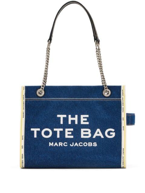 The Medium denim tote bag by MARC JACOBS