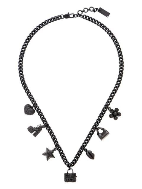 The Mini Icon Pave-charm necklace by MARC JACOBS
