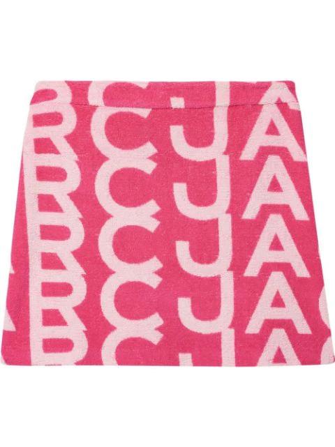 The Monogram Terry miniskirt by MARC JACOBS