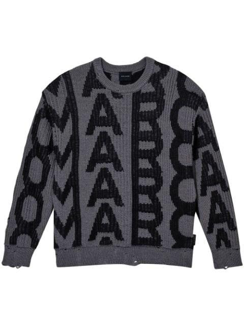 The Monogram distressed jumper by MARC JACOBS