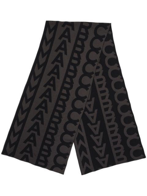 The Monogram knit scarf by MARC JACOBS