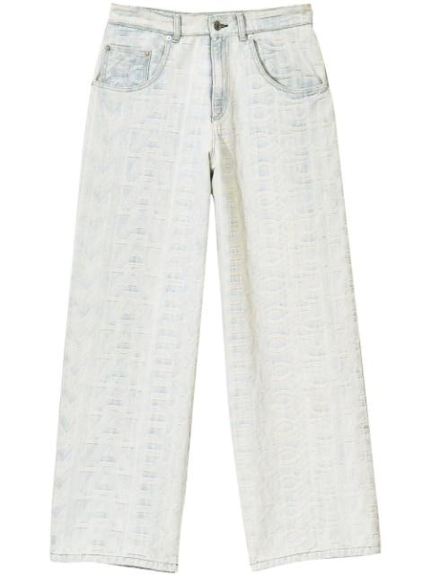 The Monogram wide-leg jeans by MARC JACOBS