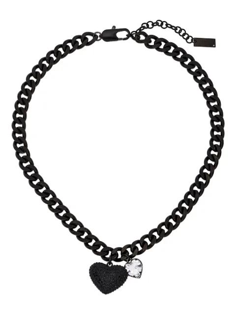 The Pave Ballon Heart necklace by MARC JACOBS