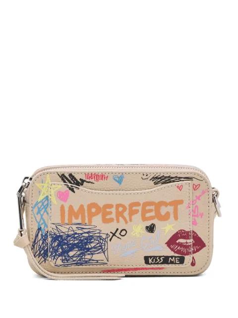 The Punk Scribble Snapshot leather crossbody bag by MARC JACOBS