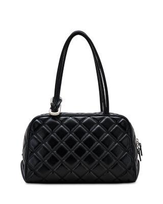The Quilted Leather Dual Satchel by MARC JACOBS